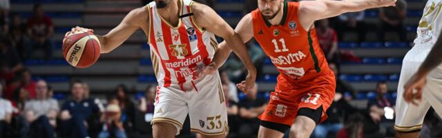 Zvezda se mučila, pa u drami slomila Cedevitu! Crveno-beli na pogon Nvore došli na korak do polufinala ABA lige /VIDEO/