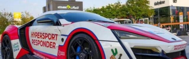 Dubai zvanično poseduje najbrže vozilo hitne pomoći na svetu