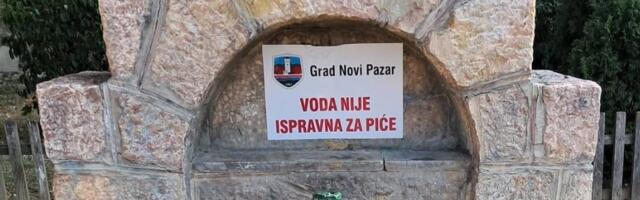 POGLEDAJTE SPISAK – Neispravna voda na 20 javnih česama u Novom Pazaru!