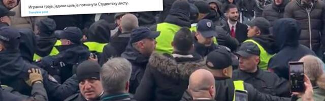 RAT KULMINIRA! "STUDENTI" BLOKADERI BESNI NA OPOZICIJU: Nasilje opozicionara ispred Skupštine za njih je UDAR NA STUDENTSKU LISTU!