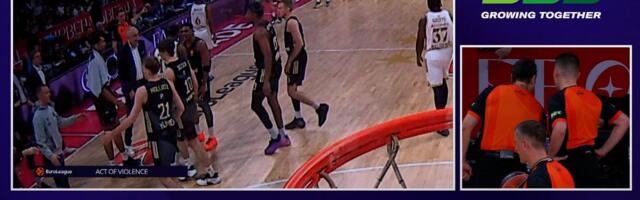 Mejs isprovocirao Izundua, košarkaš crveno-belih ga zakačio i zaradio nesportsku!