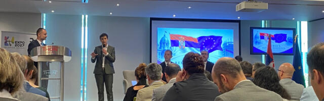 (UŽIVO) Brnabić, Mali, Đurić i Starović u Briselu predstavljaju reforme i napredak Srbije ka EU (VIDEO)