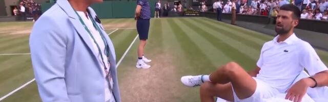 Đoković u svađi sa organizatorima nasred terena! Novak im držao lekciju, pa morao da prihvati pravila Vimbldona /VIDEO/