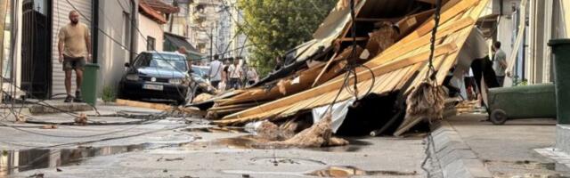 RAZORNO NEVREME POGODILO SKOPLJE I KUMANOVO! Desetine povređenih, leteli krovovi, buknuli i POŽARI! (FOTO, VIDEO)