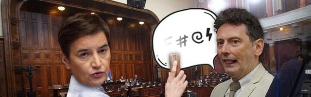 CENZURISANI SKUPŠTINSKI STENOGRAM Ana Brnabić ne čuje izrečene gadosti i uvrede SNS?