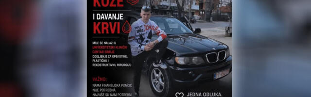 MILE ZADOBIO TEŠKE OPEKOTINE U POŽARU, POTREBNI SU MU KRV I KOŽA DA BI PREŽIVEO: Majka mladića apluje na sve dobre ljude da pomognu njenom sinu (foto)