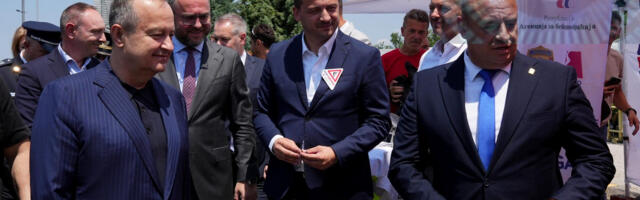 Dačić i Toškovski obišli granični prelaz “Preševo-Tabanovce”