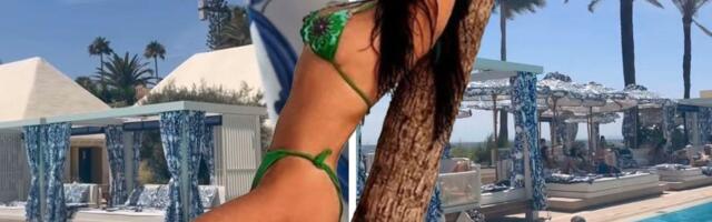 Ceca se skinula u bikini, prizor iz Španije ostavlja bez daha: Uživa u bazenu, oko nje luksuz, sve u znaku D&G