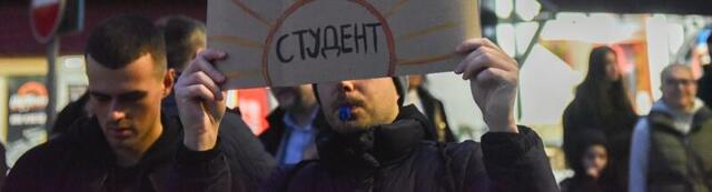 Studenti krenuli u šetnju od Beograda do Novog Sada