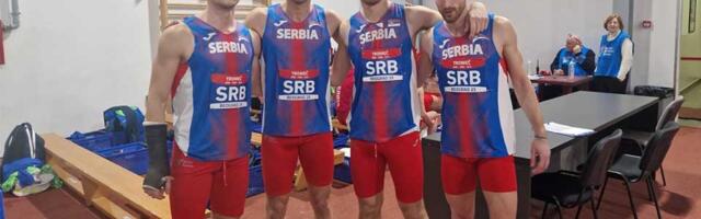 Atletičar Proletera Velibor Nikolić odličan u dresu reprezentacije Srbije