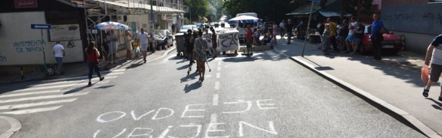 Mali Stefan, koji je nastradao na pešačkom prelazu, dobio mural pored kojeg će svi morati dobro da se zamisle