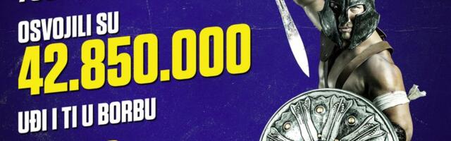 Gladijator, dan 56: Nebojša osvojio 300.000, Tanja iz zasede do 500.000!