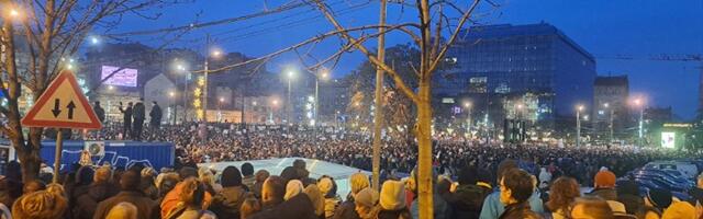 Španović, Jarić, Vanja Grbić... Sve veća podrška protestima (FOTO)