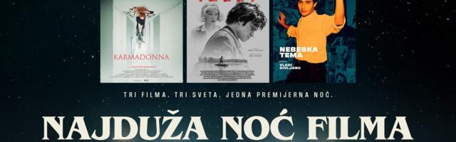 Najduža noć filma u Beogradu – jedinstveni filmski maraton u Sava centru