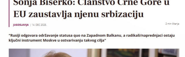 SKANDAL! Dinkova blokaderska "Autonomija" i Sonja Biserko u antisrpskoj kampanji!