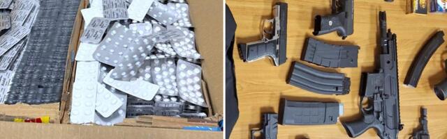 Paketi „dečjih igračaka“ krili lekove, u kesama oružje: Zaplena Carine u poslednjoj nedelji 2025. godine