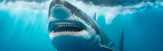 ZVER iz dubina Atlantika! Snimljen mužjak velike bele ajkule - 770 kg čiste sile (VIDEO)