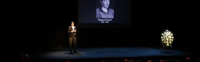 Komemoracija Gordani Marić na FDU:  Poslednje poruke i aplauzi velikoj glumici i voljenoj profesorki