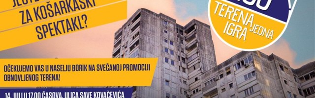 Naselje Borik u Banjaluci dobija košarkaški teren posvećen Slađani Golić!