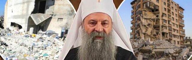 Patrijarh Porfirije ponovo pozvao na prikupljanje pomoći za stradale u Siriji i Turskoj