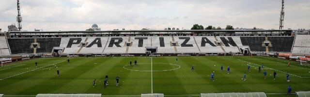 Poplava na stadionu Partizana (VIDEO)