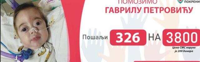 Gavrilo vodi životnu bitku i treba mu naša pomoć