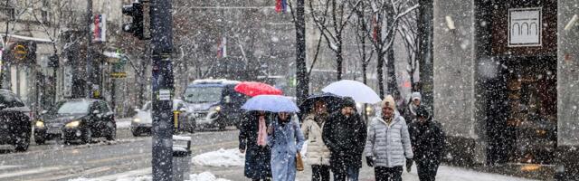 RHMZ: Danas oblačno i hladno uz ledenu kišu i sneg