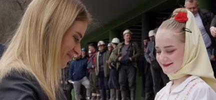 "Ono što najviše sija i što svetli u mraku je vaš obraz!" Ministarka Đurđević Stamenkovski posetila rudare iz rudnika Rembas u Resavici (video)