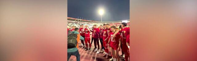 Zvezdino slavlje za pamćenje! Ivanić i Katai u zagrljaju Dejana Stankovića: Sinovi moji!