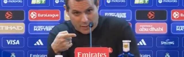 Kum Željka Obradovića besneo na novinara posle poraza u Evroligi: "Da li ti to meni pretiš, ako je tako..."