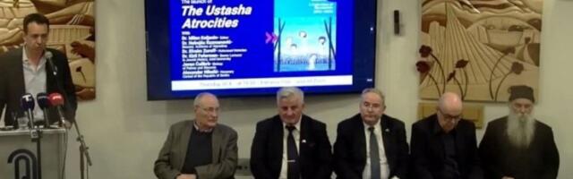 VAŽAN DAN U JERUSALIMU: Promovisana zbirka dokumenata "USTAŠKA ZVERSTVA"