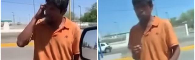 SNIMAK BESKUĆNIKA ZAPALIO MREŽE Hteo je da mu pomogne, a dobio odgovor koji niko nije očekivao! (VIDEO)