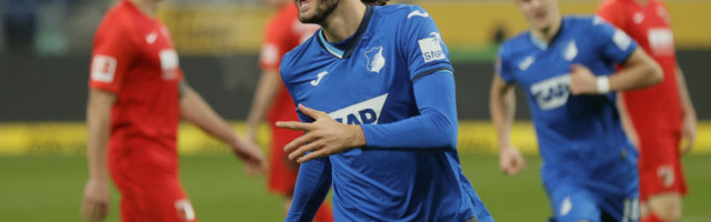 Hofenhajm konačno pobedio u Bundesligi, Grilič raspoložen protiv Augsburga
