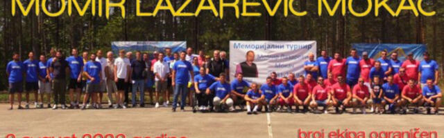 Memorijalni turnir Momir Lazarević Mokač na Čigotinim terenima