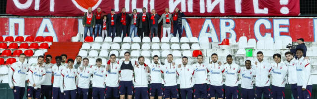 "DELIJE" POSETILE TRENING Jasna poruka igračima Zvezde pred meč sa Lilom