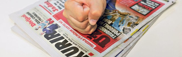 The powerful United Group is pursuing a negative campaign against “Kurir” through its media outlets.