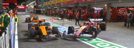 Neverovatna scena u F1! Lekler i Noris se sudarili ispred garaže (VIDEO)