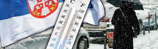 U OVOM GRADU U SRBIJI TRENUTNO 40 CENTIMETARA SNEGA! Najnovije oglašavanje RHMZ: Pahulje i u Beogradu, a evo gde je najhladnije sa temperaturom od - 14