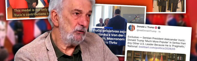 BRUTALNO RASKRINKAVANJE BLOKADERSKIH SPINERA: Dok Tramp deli Vučićev intervju, a Si mu daje orden - dežurni "stručnjak" neuspešno prodaje jeftine laži (VIDEO)