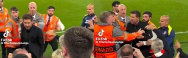 Simone povileneo: Čolo hteo da se bije sa navijačima Liverpula (VIDEO)