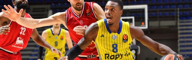 Olimpija razbila Makabi u prvom meču po odlasku Mesine, Šilds predvodio Manekene do ubedljive pobede u Beogradu