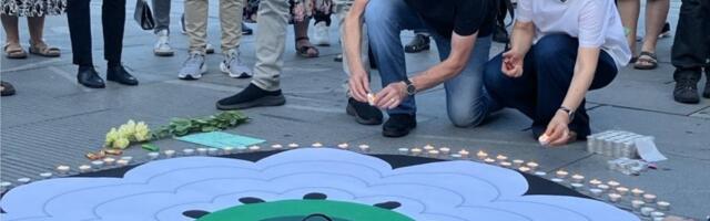 Na Trgu Republike obeležavanje godišnjice genocida u Srebrenici i protest protiv tog skupa