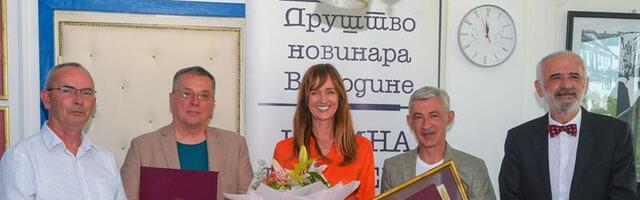 Uručene godišnje nagrade Društva novinara Vojvodine
