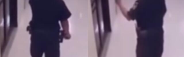 JEZIV PRIZOR: NA KAMERI SU VIDELI DA POLICAJAC S NEKIM RAZGOVARA - Pokušavao je da pomogne toj osobi, a kada su shvatili kome se obraća SLEDILA IM SE KRV U ŽILAMA! (VIDEO)