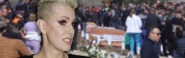 NAJCRNJI DAN U OTKAD POSTOJI NAŠA DRŽAVA: Tijana Dapčević se SLOMILA tokom sahrane stradalih u Kočanima!