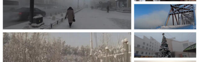 U NAJHLADNIJEM GRADU NA SVETU IZMERENO JE -45 STEPENI Ekstremni minusi, a neki rade na ulici! LJUDIMA SE LEDE I TREPAVICE (FOTO)