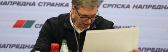 Vučić tvrdi da su članovi NPS pozivali ljude da ne glasaju za SNS predstavljajući se kao ljudi iz Predsedništva Srbije