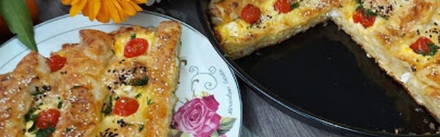 PITA PO BAKINOM RECEPTU: Gibanica sa bogatim filom od sira, pavlake i jaja (RECEPT)