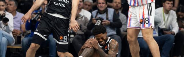 GROBARI DOŽIVELI MINI UDAR U ARENI: Povredio se Tajrik Džons, ali rešio da ne ostavi Partizan na cedilu!