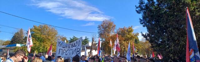 Studenti pešaci za Nedeljnik: „Bukvalno smo plakali ceo put“